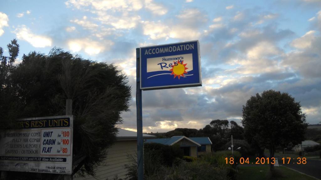 Summers Rest Units Port Campbell Zewnętrze zdjęcie